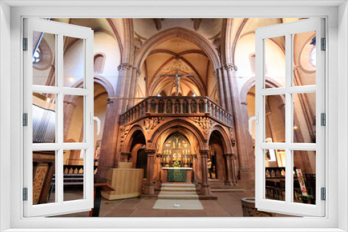 Gelnhausen, Kirche der Jungfrau Maria, Hessen, Deutschland, Europa