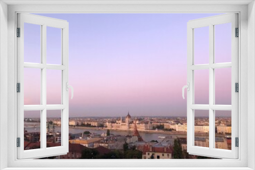 panorama of Budapest, Hungary