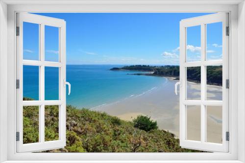 Fototapeta Naklejka Na Ścianę Okno 3D - Beautiful seascape at Plouha in Brittany France