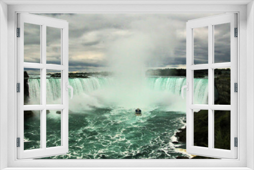 Fototapeta Naklejka Na Ścianę Okno 3D - niagara falls niagara falls canada