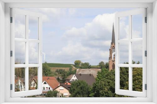 Fototapeta Naklejka Na Ścianę Okno 3D - Im Rheintal 
