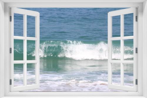 Fototapeta Naklejka Na Ścianę Okno 3D - 宮崎県日南海岸の穏やかな波