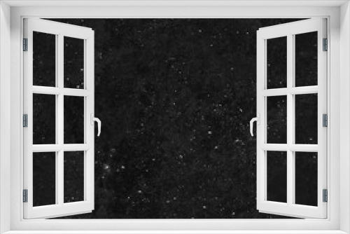 Fototapeta Naklejka Na Ścianę Okno 3D - Seamless Black Walls Textures. Tileable loft background.
