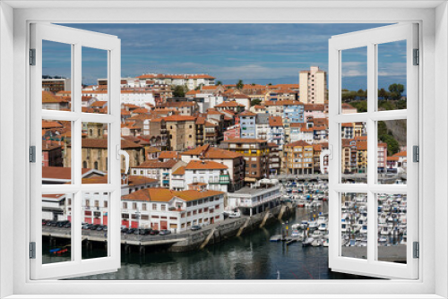 Fototapeta Naklejka Na Ścianę Okno 3D - puerto pesquero,Bermeo, Vizcaya, Euzkadi, Spain