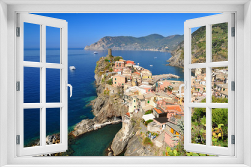 Fototapeta Naklejka Na Ścianę Okno 3D - Vernazza, Cinque Terre