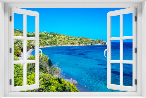 Fototapeta Naklejka Na Ścianę Okno 3D - Beautiful coastline in Datca Peninsula of Turkey
