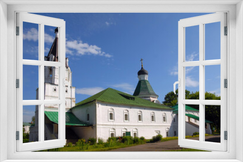 Fototapeta Naklejka Na Ścianę Okno 3D - Intercession church (Pokrovskaya church, 1513). Alexandrov Kremlin, Alexandrov town, Vladimir Oblast, Russia.