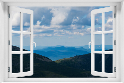 Fototapeta Naklejka Na Ścianę Okno 3D - The White mountains - from Mount Washington