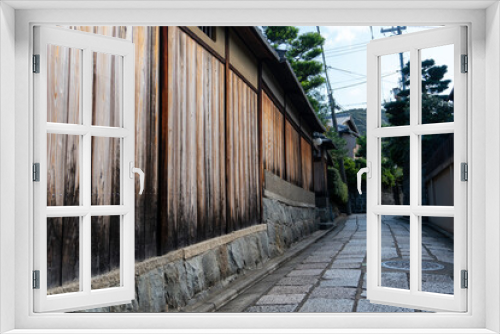 Fototapeta Naklejka Na Ścianę Okno 3D - 京都　町並み