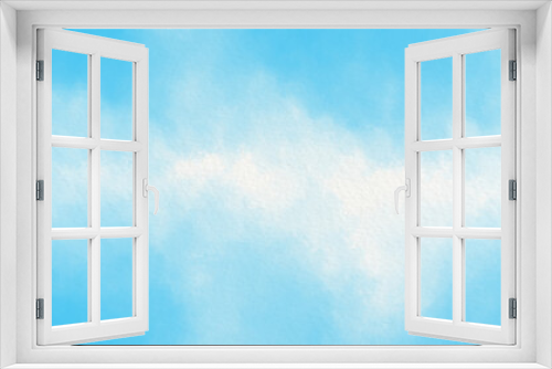 Fototapeta Naklejka Na Ścianę Okno 3D - Deep sky watercolor background