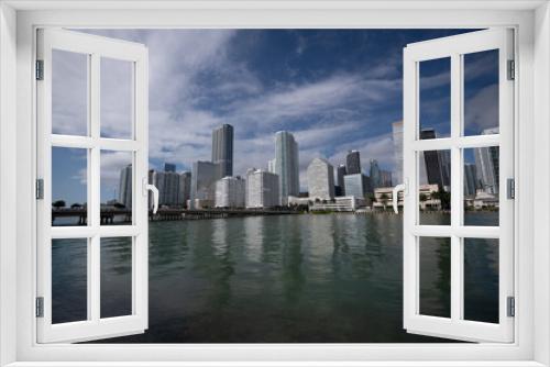 Fototapeta Naklejka Na Ścianę Okno 3D - Miami