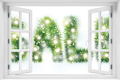 Fototapeta Naklejka Na Ścianę Okno 3D - Christmas sale banner. Vector Illustration