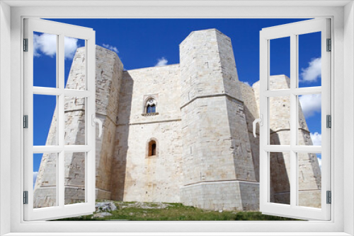 Fototapeta Naklejka Na Ścianę Okno 3D - Castel del Monte, Castle of the Mountain, Apulia, Italy