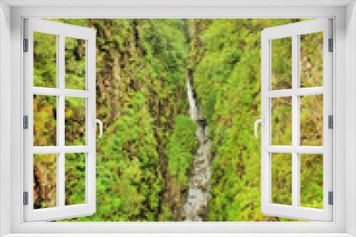 Fototapeta Naklejka Na Ścianę Okno 3D - Corrieshalloch Gorge in the Scottish Highlands