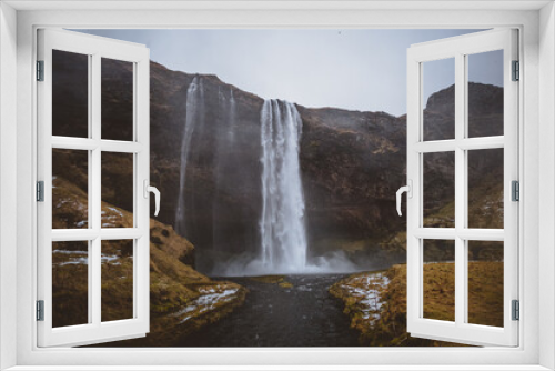Fototapeta Naklejka Na Ścianę Okno 3D - Icelandinc Mountains