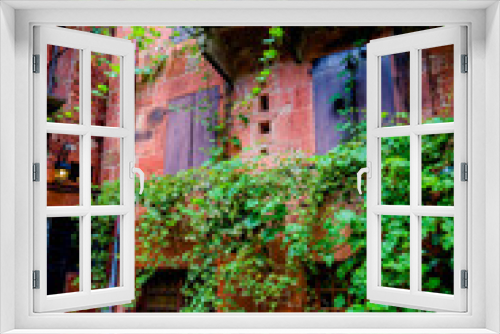 Fototapeta Naklejka Na Ścianę Okno 3D - Dans les rues de Collonges-la-Rouge