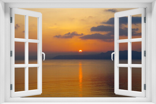 Fototapeta Naklejka Na Ścianę Okno 3D - Sunset and seascape in Okinawa, Japan