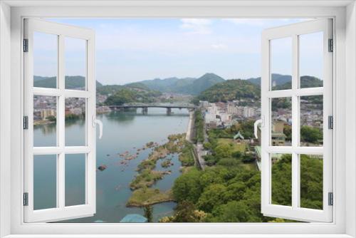 Fototapeta Naklejka Na Ścianę Okno 3D - view from the Inuyama castle