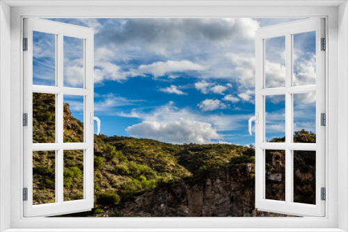 Fototapeta Naklejka Na Ścianę Okno 3D - Beautiful day in valley San Luis Mountains in summer