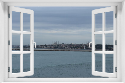 Fototapeta Naklejka Na Ścianę Okno 3D - istanbul view