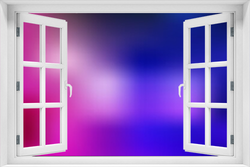Fototapeta Naklejka Na Ścianę Okno 3D - Dark pink, green vector abstract blur backdrop.