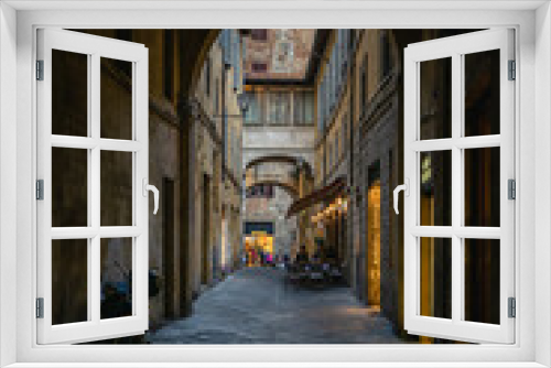 Fototapeta Naklejka Na Ścianę Okno 3D - Kurztrip nach Siena