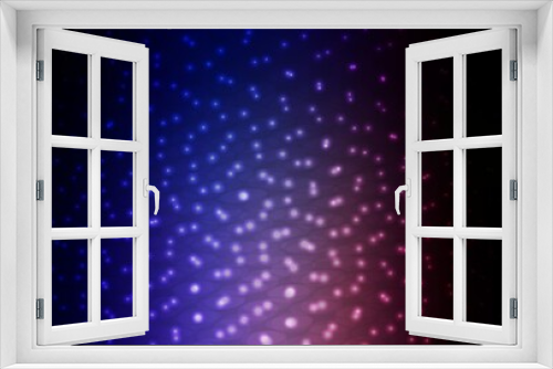 Fototapeta Naklejka Na Ścianę Okno 3D - Dark Pink, Blue vector layout with circle shapes.