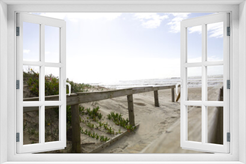 Fototapeta Naklejka Na Ścianę Okno 3D - Access to Xangri-la beach in Brazil