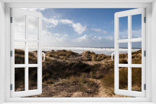Fototapeta Naklejka Na Ścianę Okno 3D - sandy dune beaches