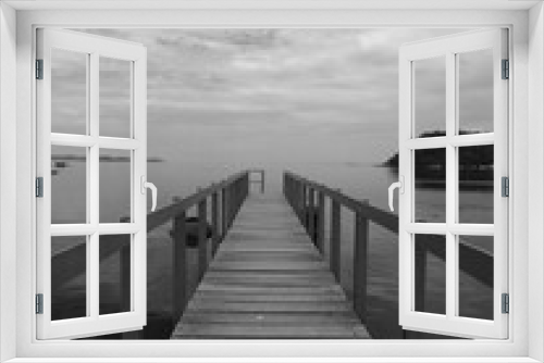 Fototapeta Naklejka Na Ścianę Okno 3D - A view to horizon