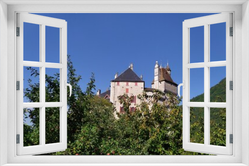 Fototapeta Naklejka Na Ścianę Okno 3D - Château de Menthon-Saint-Bernard