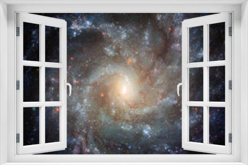 Fototapeta Naklejka Na Ścianę Okno 3D - Spiral Galaxy. Elements of this image furnished by NASA