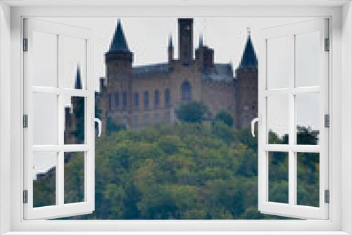 Fototapeta Naklejka Na Ścianę Okno 3D - Burg Hohenzollern