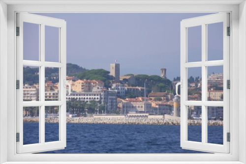 Fototapeta Naklejka Na Ścianę Okno 3D - en bateau vers Cannes