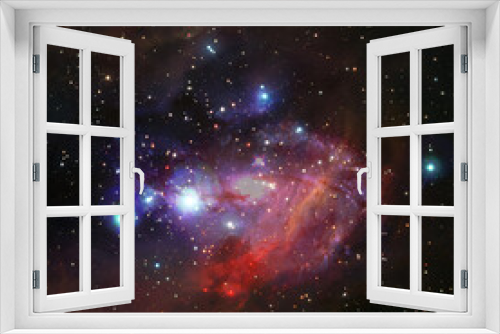 Fototapeta Naklejka Na Ścianę Okno 3D - Galaxy stars. Elements of this image furnished by NASA