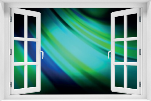 Fototapeta Naklejka Na Ścianę Okno 3D - Dark Blue, Green vector abstract bright template.