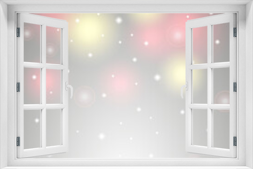 Background with stars and lens flares for christmas. Vector illustration.