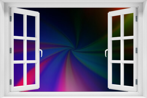 Fototapeta Naklejka Na Ścianę Okno 3D - Dark Multicolor, Rainbow vector blurred and colored template. Colorful abstract illustration with gradient. A completely new template for your design.