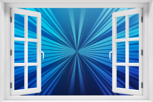 Fototapeta Naklejka Na Ścianę Okno 3D - Light BLUE vector pattern with narrow lines. Modern geometrical abstract illustration with staves. Pattern for websites, landing pages.