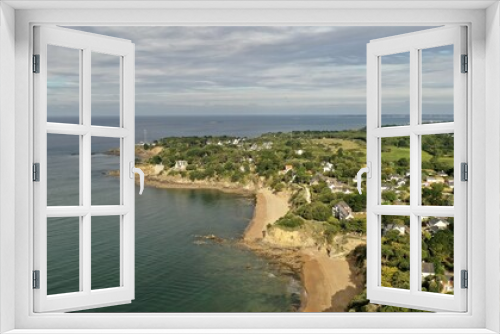 Fototapeta Naklejka Na Ścianę Okno 3D - plages de Saint-Nazaire et ses carlets