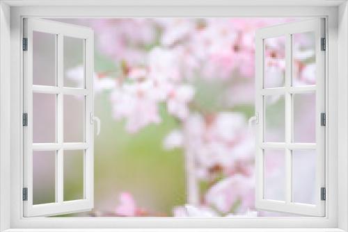 Fototapeta Naklejka Na Ścianę Okno 3D - 枝垂れ桜