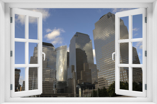 Fototapeta Naklejka Na Ścianę Okno 3D - Lower Manhattan, Bankenviertel, New York, USA
