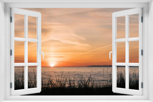 Fototapeta Naklejka Na Ścianę Okno 3D - Sonnenaufgang über der Ostsee
