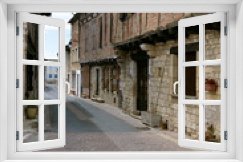 Fototapeta Naklejka Na Ścianę Okno 3D - Village of Castelnau of Montmiral in France