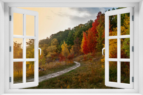 Fototapeta Naklejka Na Ścianę Okno 3D - Beautiful Autumn in Toronto