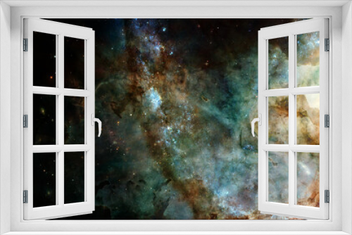 Fototapeta Naklejka Na Ścianę Okno 3D - Spiral Galaxy. Elements of this image furnished by NASA