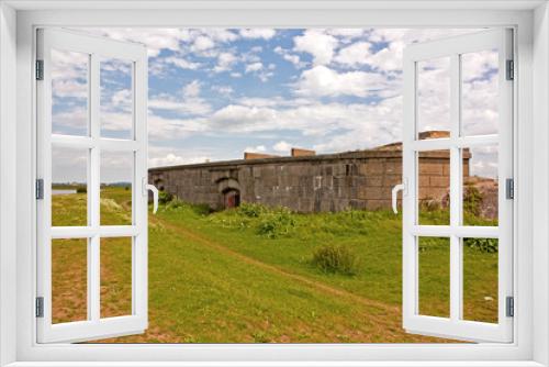 Fototapeta Naklejka Na Ścianę Okno 3D - Ruins of an old Fort