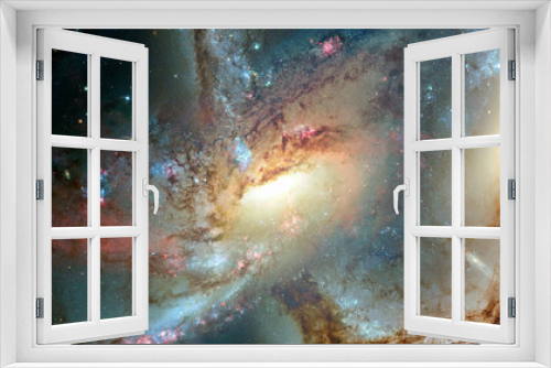 Fototapeta Naklejka Na Ścianę Okno 3D - Endless universe. Elements of this image furnished by NASA