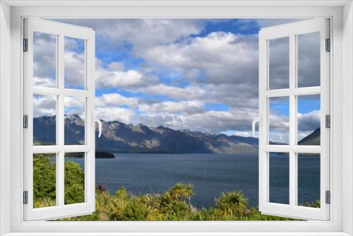 Fototapeta Naklejka Na Ścianę Okno 3D - The view of mountains in Queenstown, New Zealand