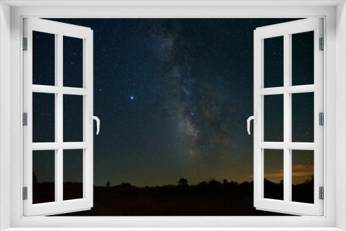 Fototapeta Naklejka Na Ścianę Okno 3D - Milky Way from SSalamanca, Spain